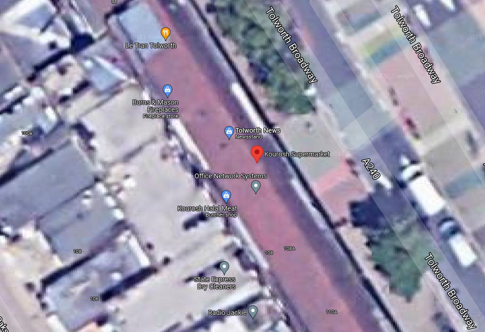 Kouroush Supermarket  KT6 7HT